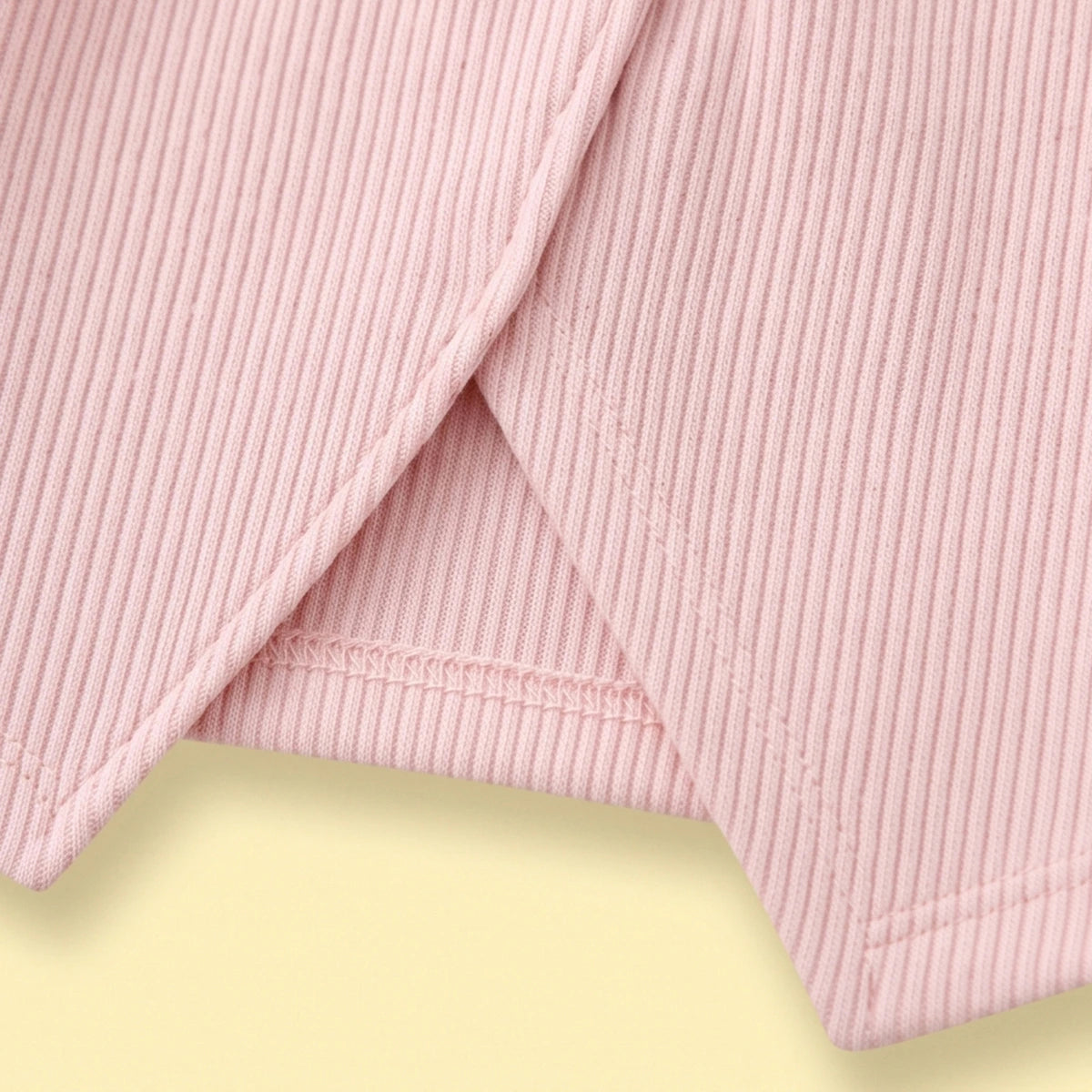 Girls Pink Knitted Top & Pants Co-ord Sets Sets