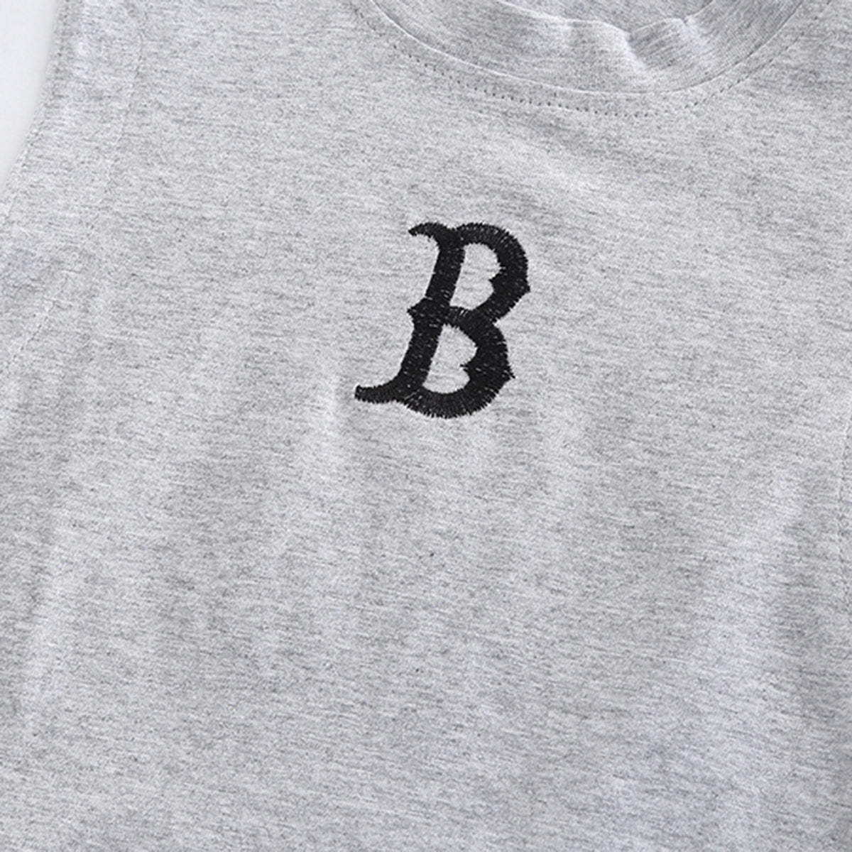 Boys Grey Typographic Printed Short Sleeves T-Shirt With Shorts Set 2 pc. Sets