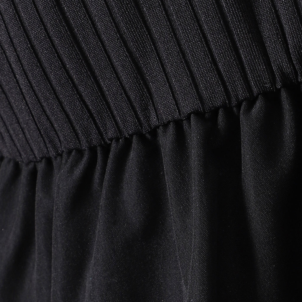 Girls Black Sleeveless Balloon Dress Casual Dresses
