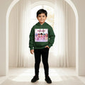 Boys Green K-Pop Nova -Beat Graphics Hoodie Sweatshirts & Hoodies Green 4-5 Y