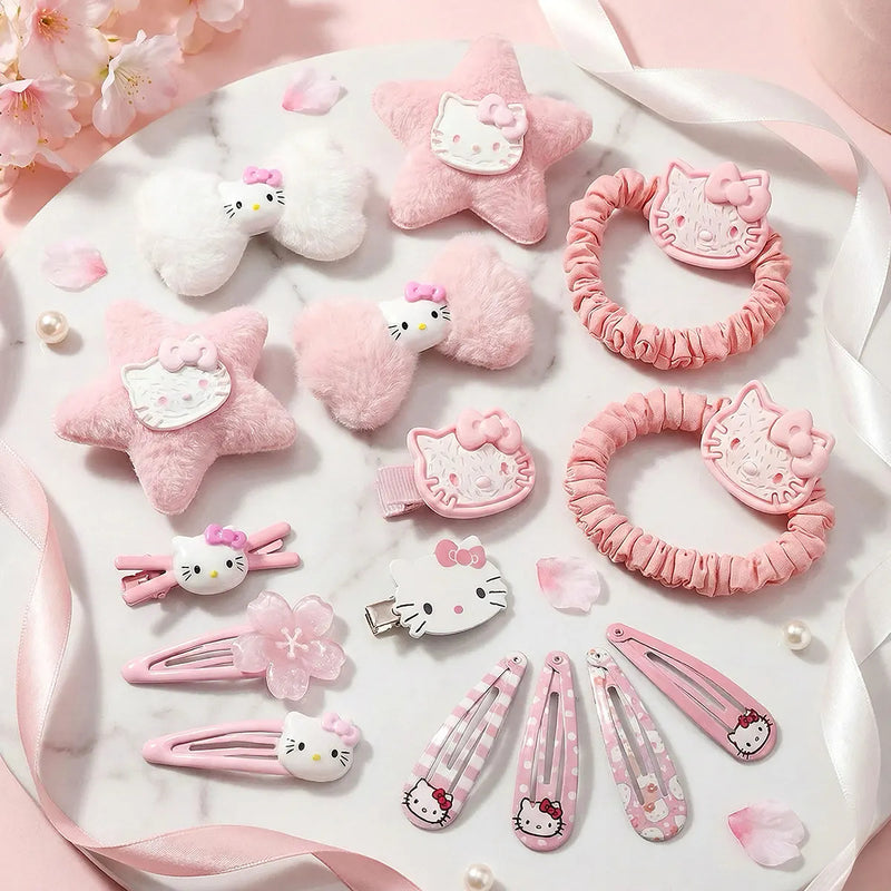 Girls Multicolor Hair Accessories Set Trending Accessories