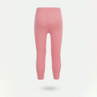 Girls Pink Giraffe Embroidered Leggings Leggings & Tights
