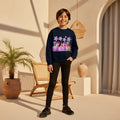 Boys Navy Blue K-Pop Star Graphics Crew Neck Sweatshirt Sweatshirts & Hoodies Navy Blue 1-2 Y
