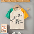 Boys Multicolor Typographic Print Raglan Sleeves T-Shirt Tshirts Multicolor 3-4 Y