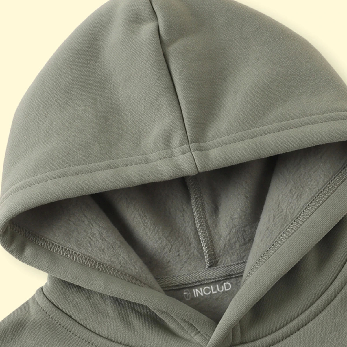 Boys Olive Green Typographic Long Sleeve Hoodie Sweatshirts & Hoodies