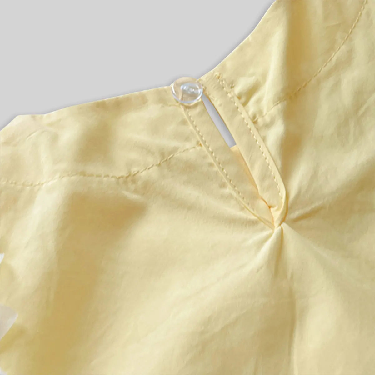 Girls Yellow SLeeveless Top With Textured Pants Sets Sets