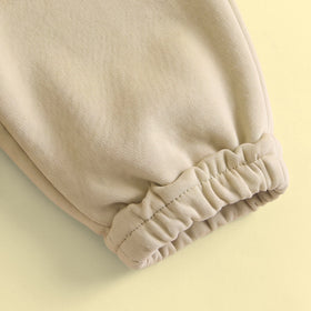 Boys Sea Green Typographic Sweatshirt With Joggers Sets Sets