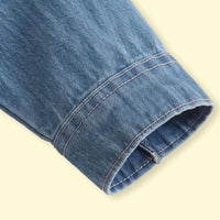 Boys Blue Long Sleeve Denim Shirt Shirts