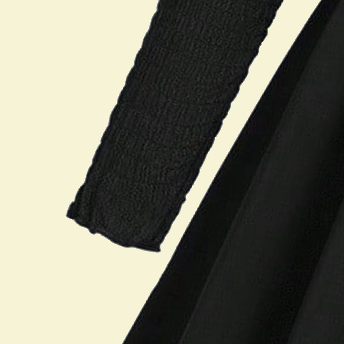 Girls Black Textured Maxi Dress Casual Dresses