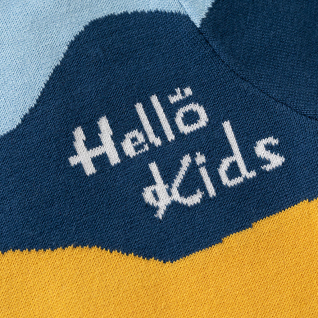 Boys Multicolor Self-Design Regular Sweater Sweaters & Cardigans