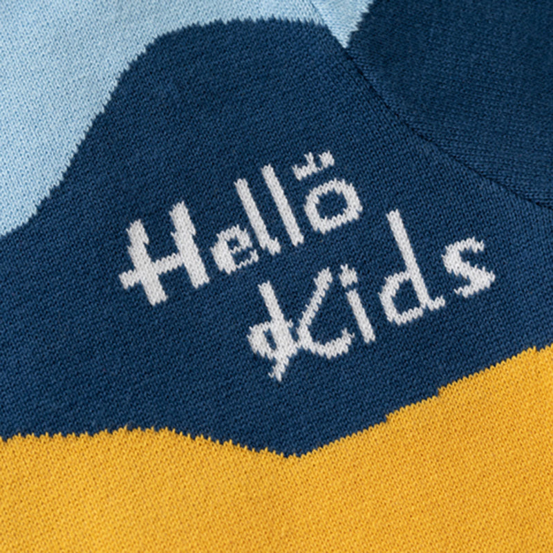Boys Multicolor Self-Design Regular Sweater Sweaters & Cardigans