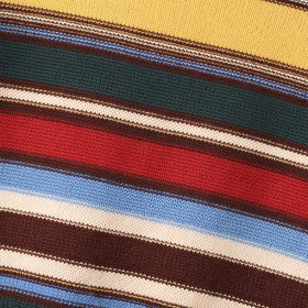 Boys Multicolour Striped Long Sleeve Polo Sweater Sweaters & Cardigans
