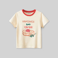 Girls Printed Short Sleeves T-shirt Tshirts   