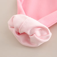 Girls Pink Rabbit Applique Sweatshirt With Joggers Set 2 pc. Sets