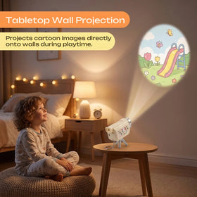 Mini Camera Projector Toy for Kids - Hand-Crank Projection Camera Trending Accessories