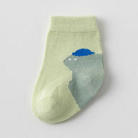 Pack of 5 Girls Multicolour Animal Design Ankle Length Socks Socks