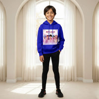 Boys Dark Blue K-Pop Nova -Beat Graphics Hoodie Sweatshirts & Hoodies Dark Blue 6-7 Y