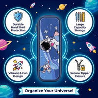 Space Explorer 3D Pencil Case-Astronaut Stationery Box Trending Accessories