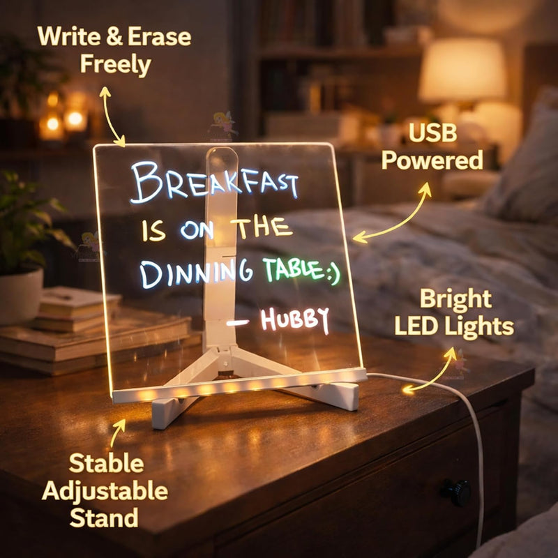 Magic Glow LED Writing Board Trending Accessories