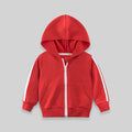 Boys Green Long Sleeves Solid Hooded Sweatshirt Sweatshirts & Hoodies Red 1-2 Y 