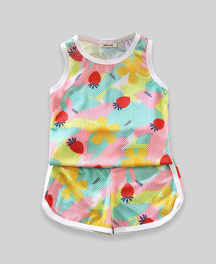Boys Sleeveless Knitted Two Piece Set