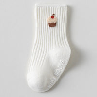 Pack of 6 Boys Multicolour Embroidery Applique Ankle Length Socks Socks