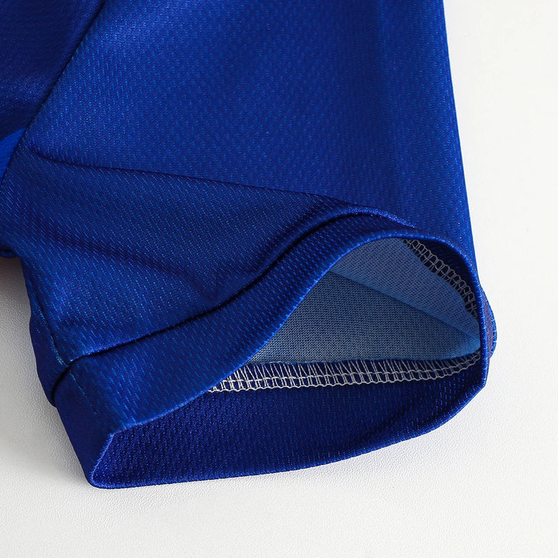 Boys Royal Blue Colorblocked Short Sleeve T-Shirt With Shorts Sets 2 pc. Sets