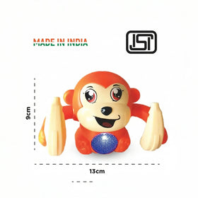 Dancing Monkey Toy with Lights, Music & Voice Sensor Fun Spinning Baby Toy Trending Accessories