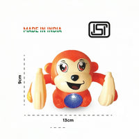 Dancing Monkey Toy with Lights, Music & Voice Sensor Fun Spinning Baby Toy Trending Accessories