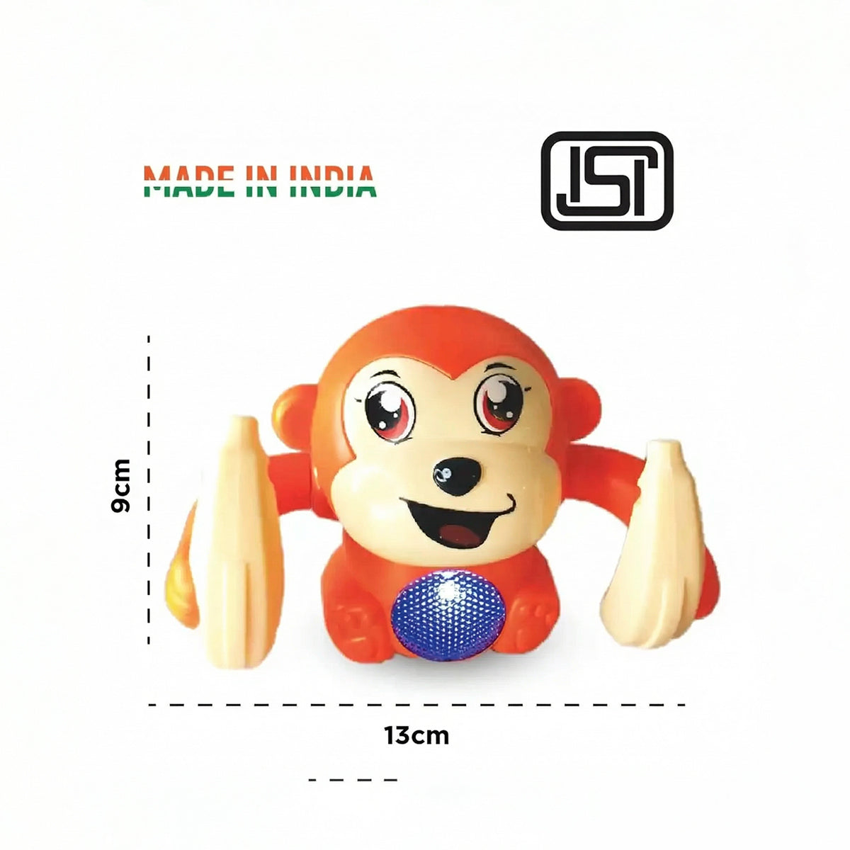 Dancing Monkey Toy with Lights, Music & Voice Sensor Fun Spinning Baby Toy Trending Accessories