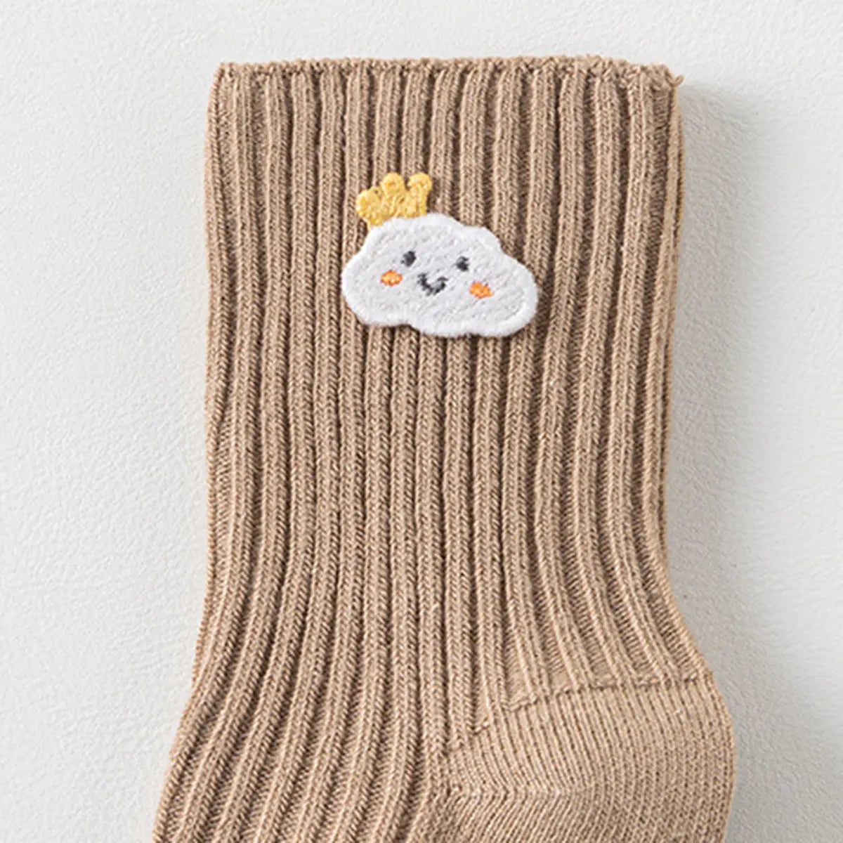 Pack of 6 Boys Multicolour Embroidery Applique Ankle Length Socks Socks