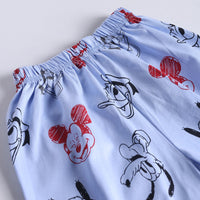 Includ Boys Cartoon Printed Summer T-Shirt With Elasticated Shorts Set 2 pc. Sets
