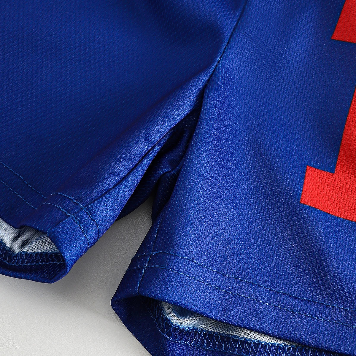 Boys Royal Blue Colorblocked Short Sleeve T-Shirt With Shorts Sets 2 pc. Sets