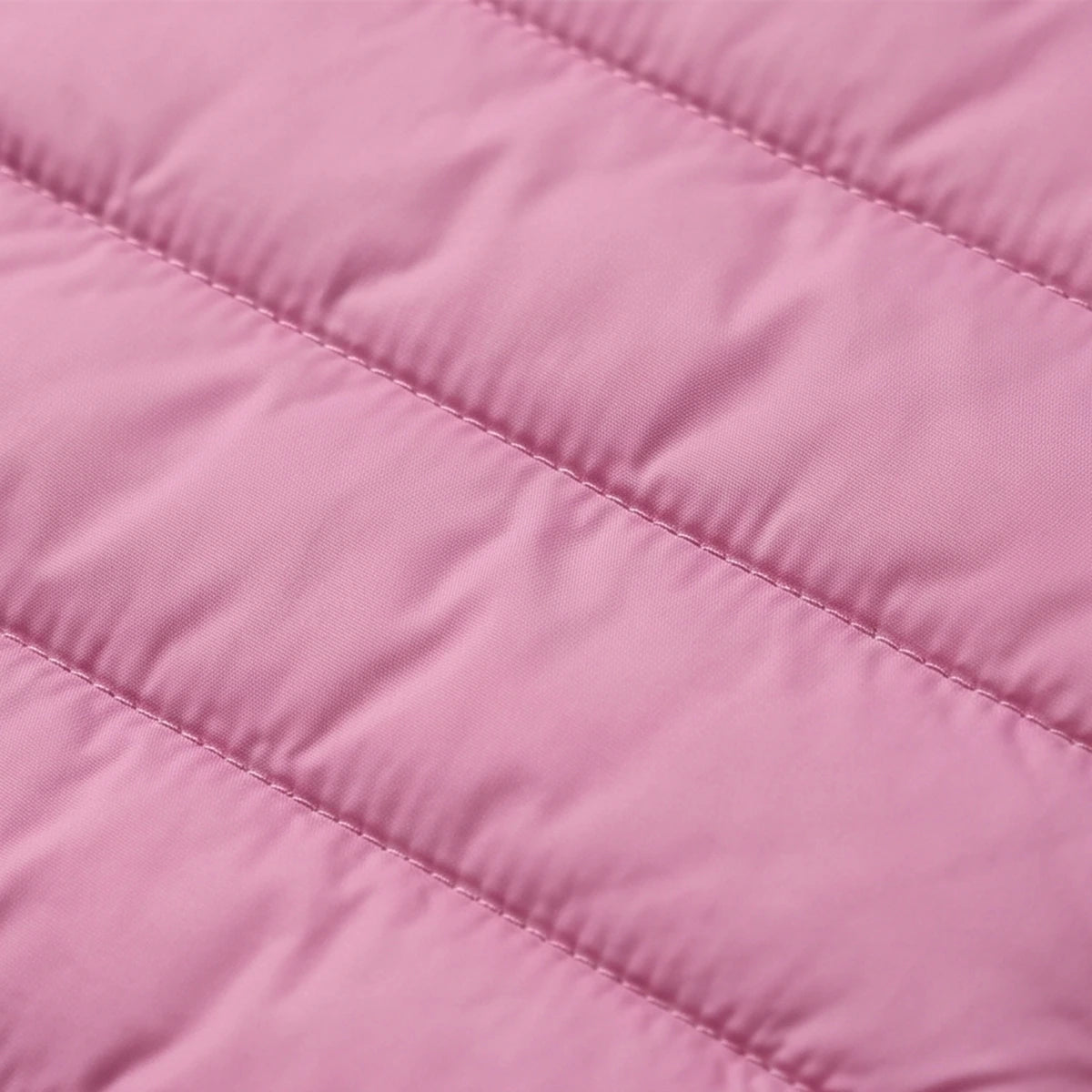 Girls Mauve Hooded Quilted Puffer Jacket Coats & Jackets