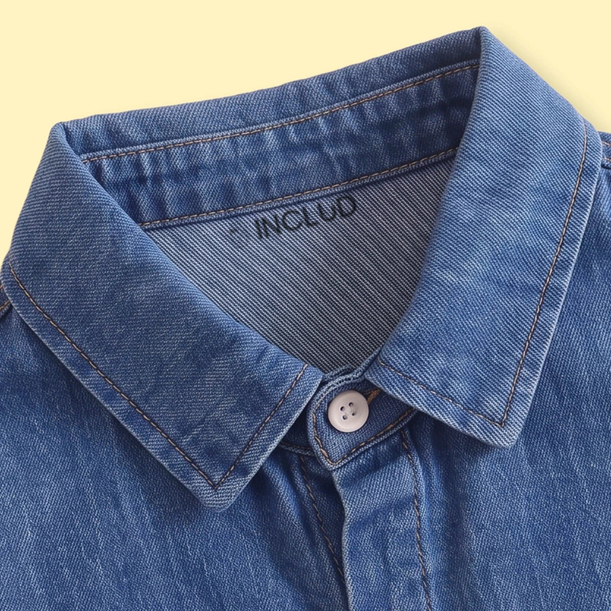 Boys Blue Embroidered Long Sleeve Shirt Shirts