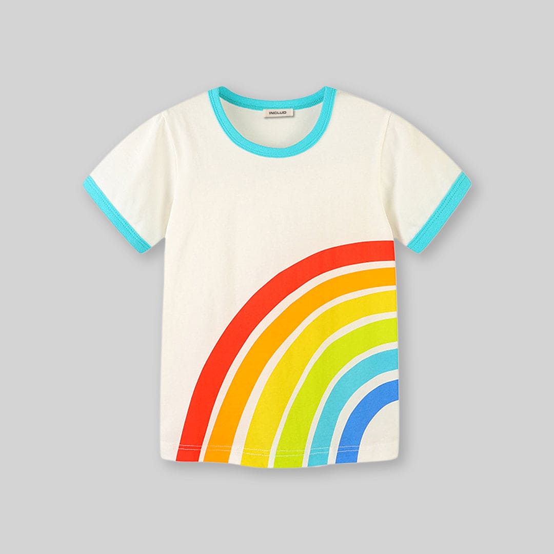 Boys Printed Short Sleeves T-Shirt Tshirts   