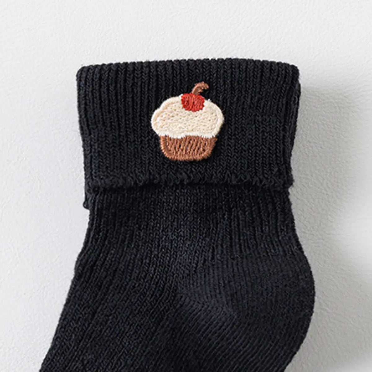 Pack of 6 Boys Multicolour Embroidery Applique Ankle Length Socks Socks
