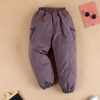 Boys Dark Grey Solid Jogger Trackpants & Joggers Dark Grey 3-4 Y