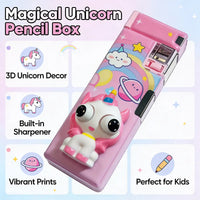 Unicorn Cartoon School Pencil Case for Girls Trending Accessories