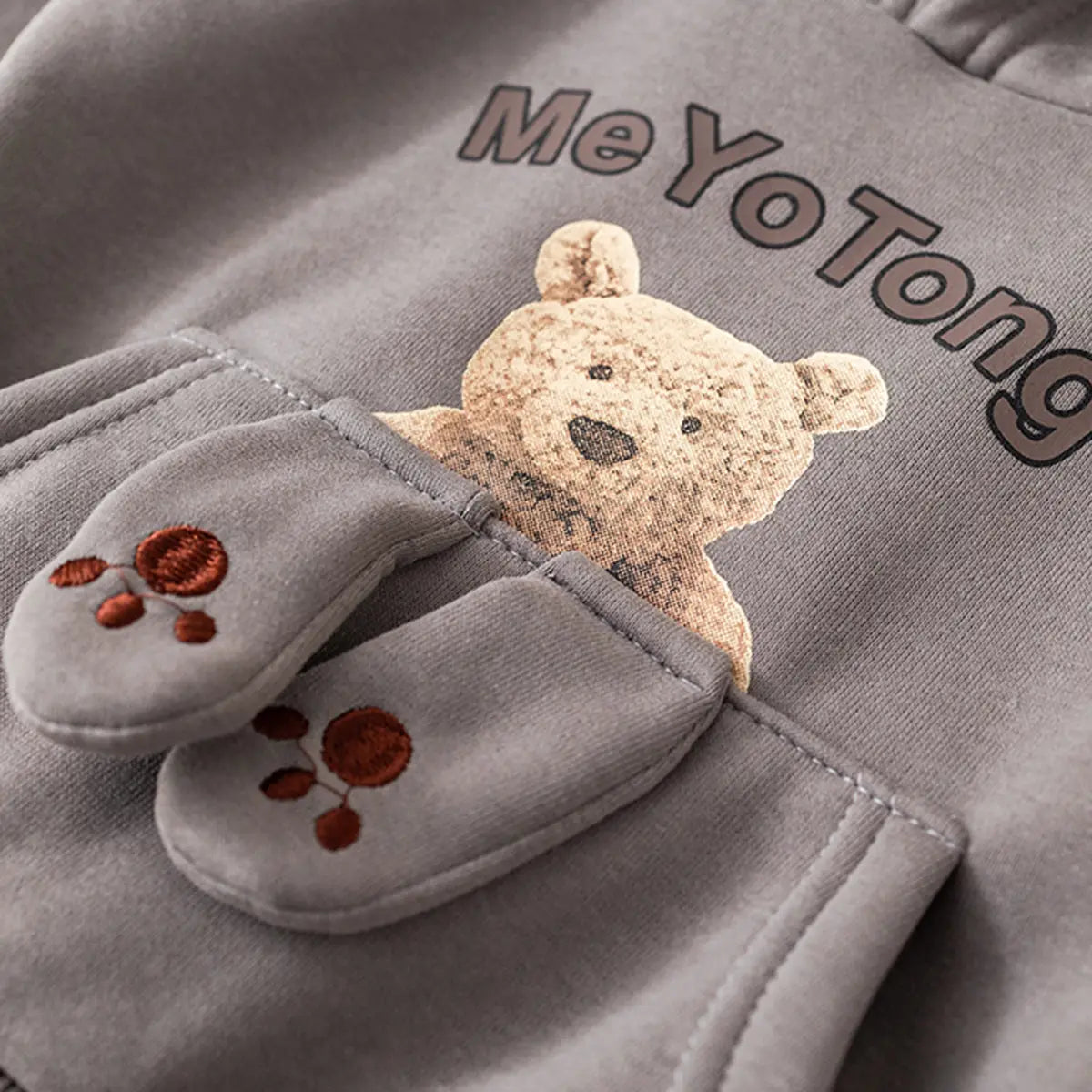 Boys Grey Jacket With Regular Sweatshirt And Trouser Sets 3 pc. Sets