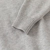 Boys Grey Textured Turtleneck Sweater Sweaters & Cardigans