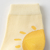Pack of 5 Girls Multicolour Animal Design Ankle Length Socks Socks