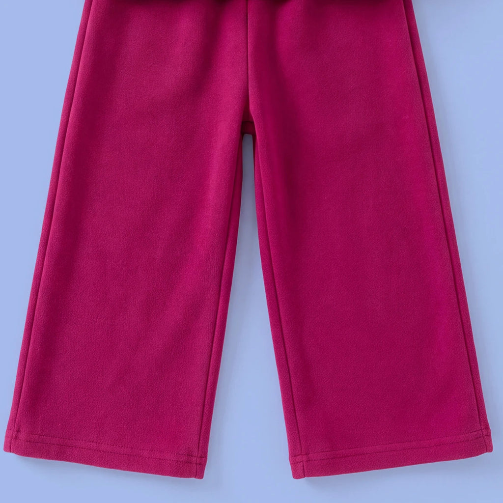 Girls Fuchsia Long Sleeve Jacket With Pants Sets 2 pc. Sets