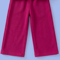 Girls Fuchsia Long Sleeve Jacket With Pants Sets 2 pc. Sets
