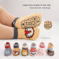 Baby Green Cute Cartoon Printed Non-Slip Floor Socks Trending Accessories