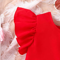 Girls Embellished Party Wear Top & Shorts Set Party Dresses   