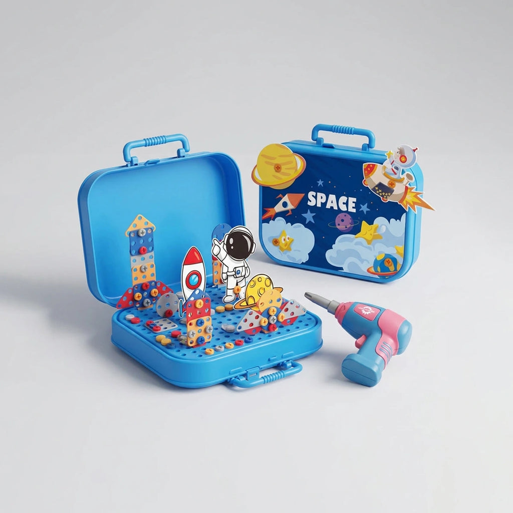 Unisex Blue Drill & Doodle Builder Trending Accessories Blue Onesize
