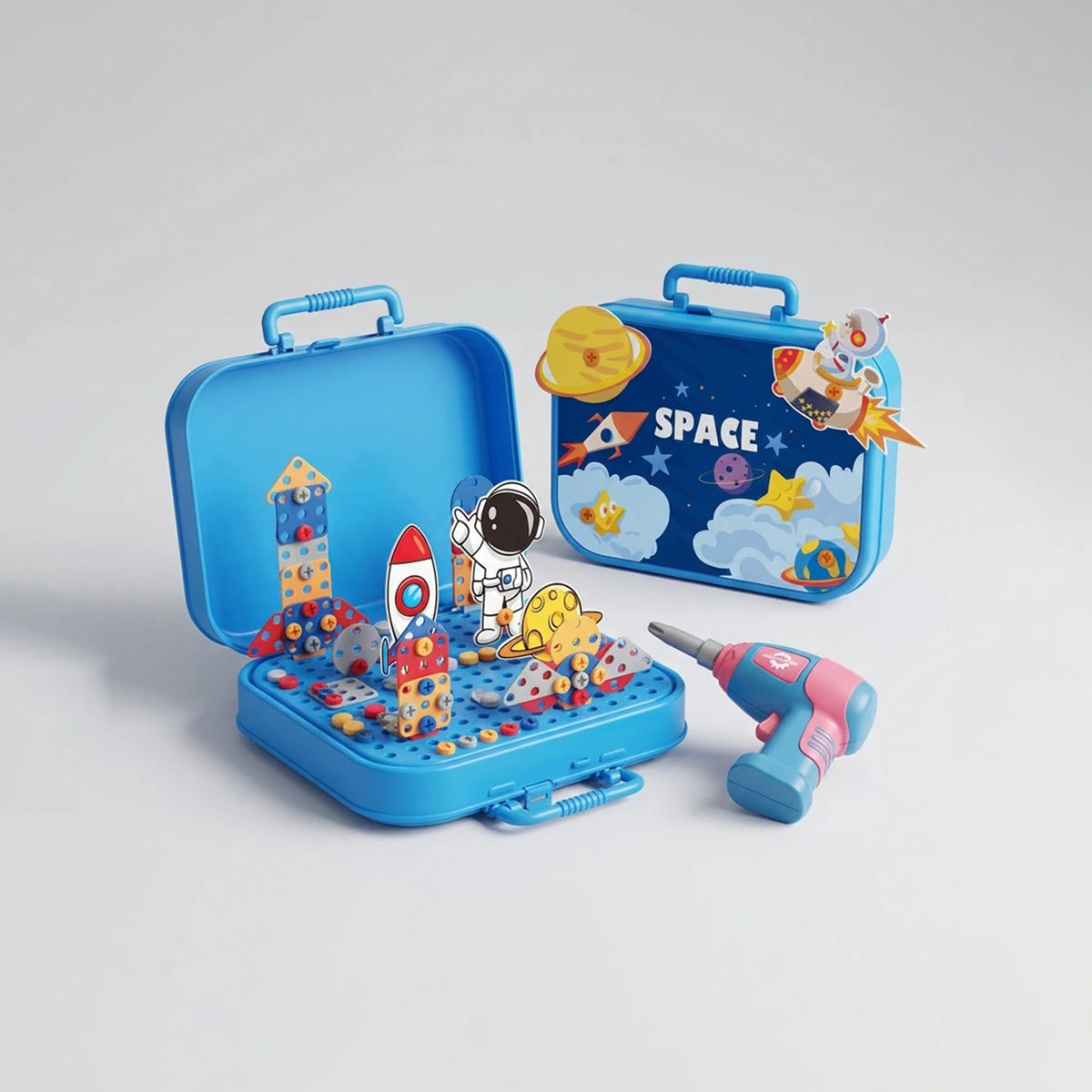 Unisex Blue Drill & Doodle Builder Trending Accessories Blue Onesize