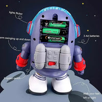 Kids Blue Dancing Astronaut Space Duck Toy with Lights Trending Accessories