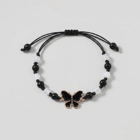 Pack Of 5 Girls Multicolour Butterfly Beaded Bracelet Sets Bracelet